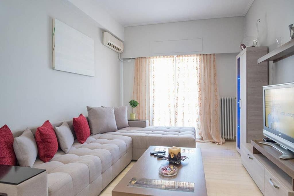 Spacious And Luxurious Apartment In Athens Center 외부 사진